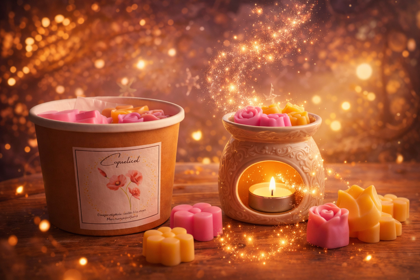 Petit pot enchanté – Coquelicot