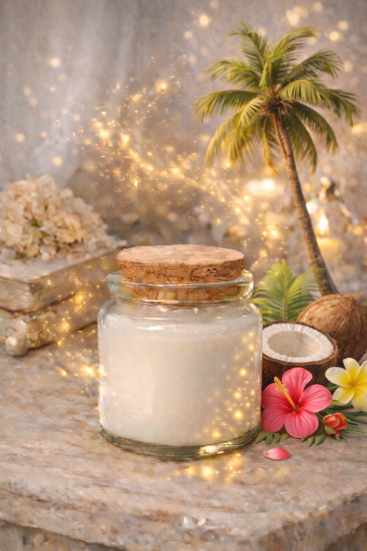 🕯️ Bougie parfumée classique - Solaris blanc