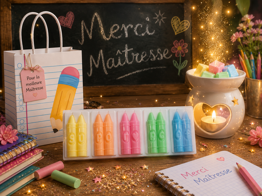 ✨ Tablette Fondant Parfumé «Crayons » ✨