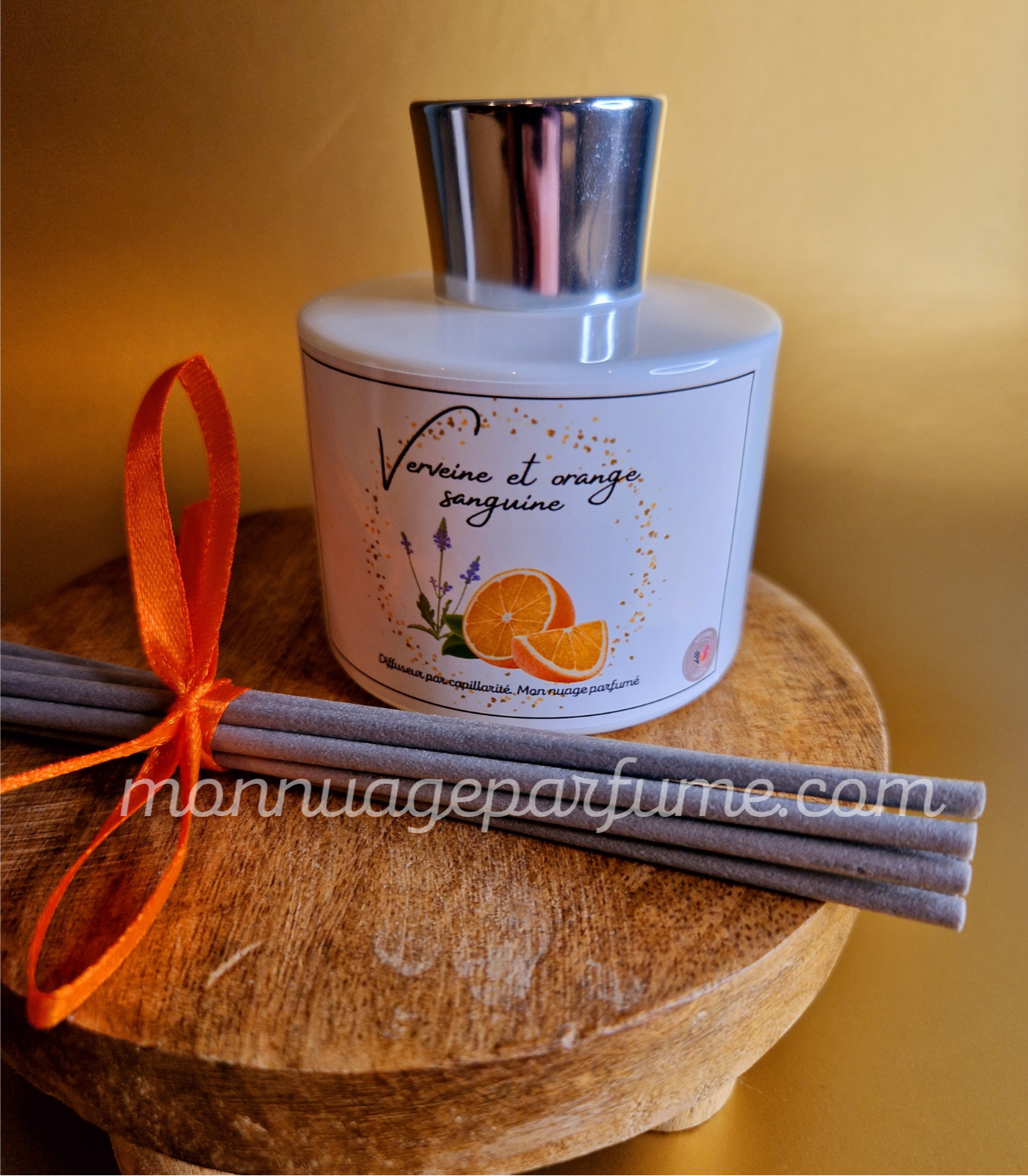 DIFFUSEUR PAR CAPILLARITE - VERVEINE ET ORANGE SANGUINE