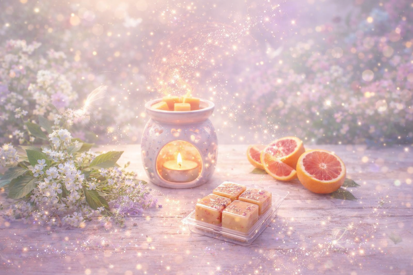 ✨ Fondant clamshell – Verveine & Orange Sanguine
