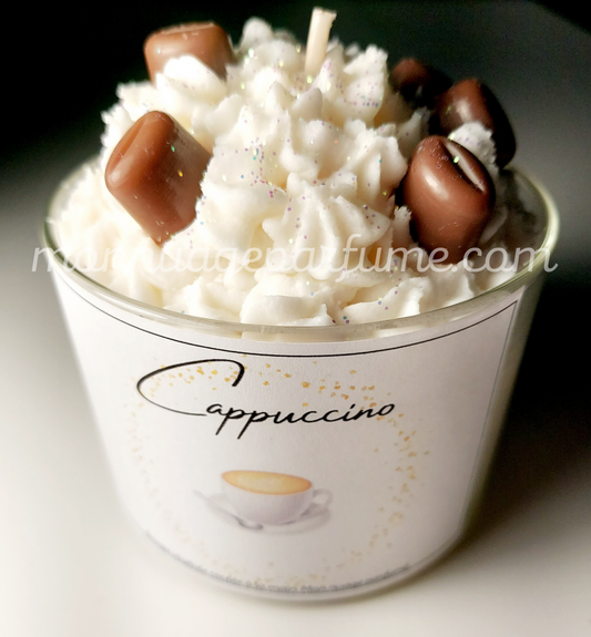 Bougie gourmande "CAPPUCCINO"