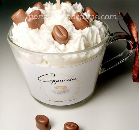 Bougie gourmande "CAPPUCCINO"