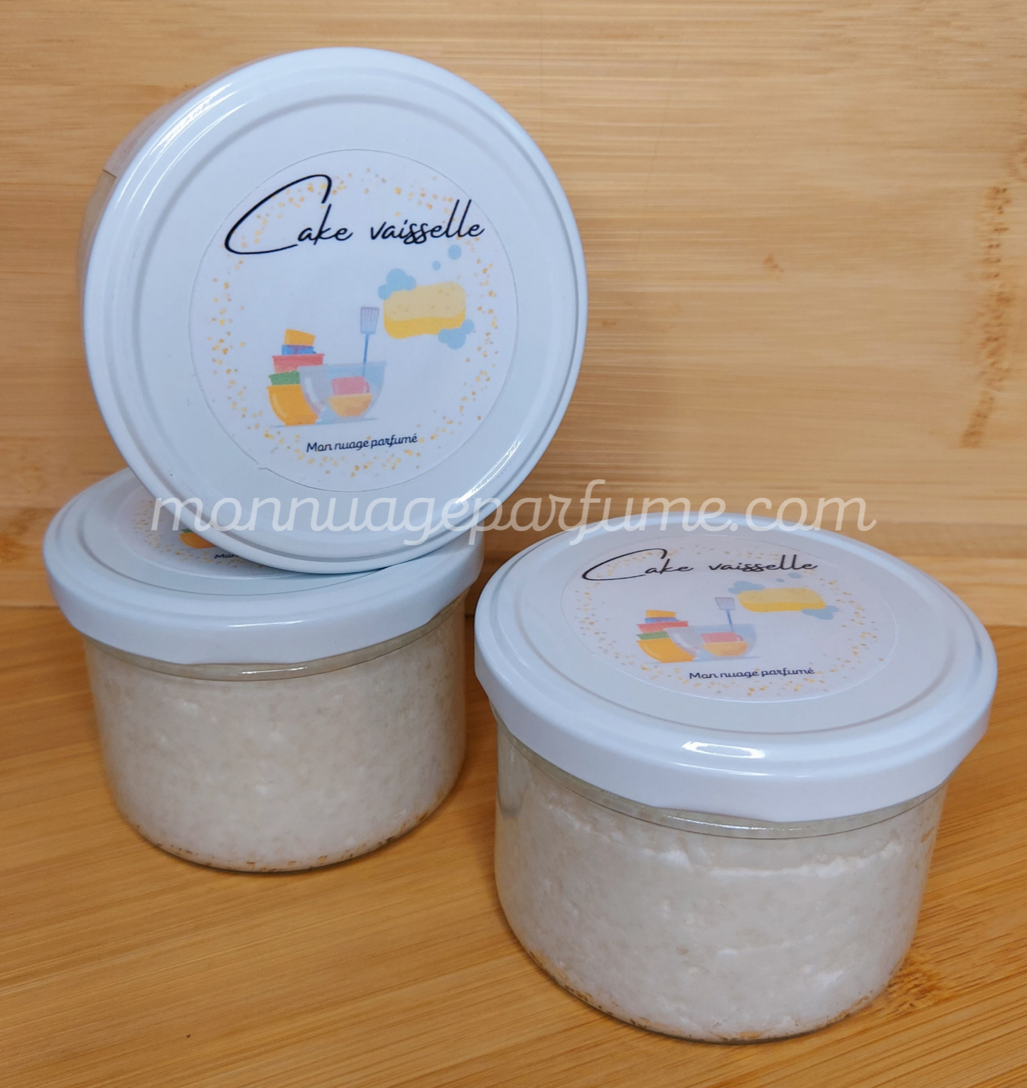 Cake vaisselle "Citron et Arbre à thé"