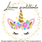 LICORNE SCINTILLANTE
